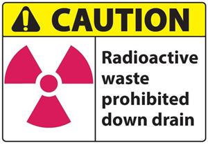 18002571 | Sign Cau Radioactive 10x14 Ad